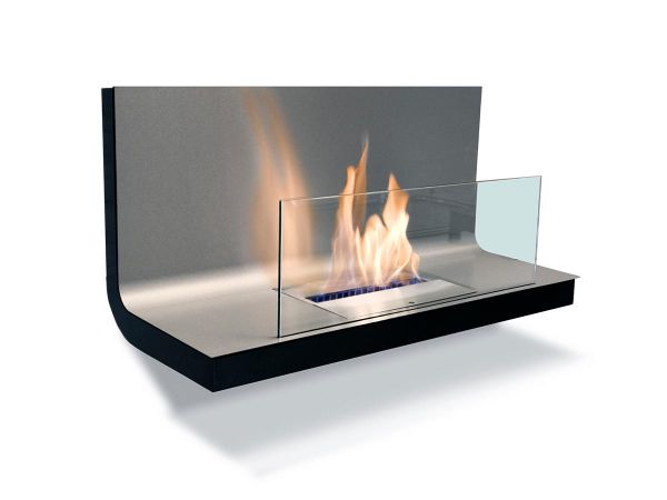 Ethanol Kamin Wall Flame 1 Radius Design