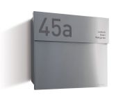 Briefkasten Letterman 4 Edelstahl Gravur Briefkasten Letterman 4 Edelstahl Gravur