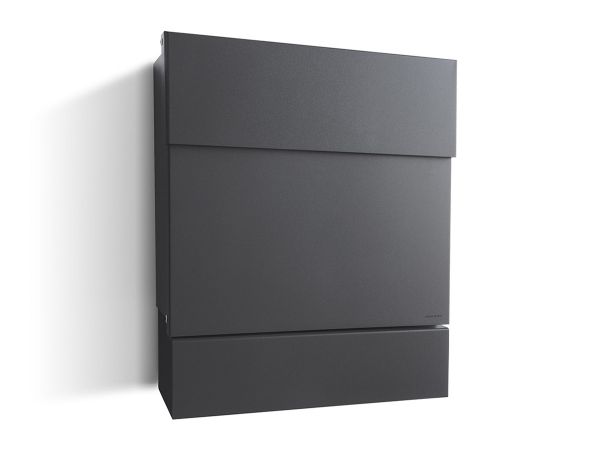 Briefkasten Letterman 5 Anthrazit inkl. LED-Licht und optionaler Gravur