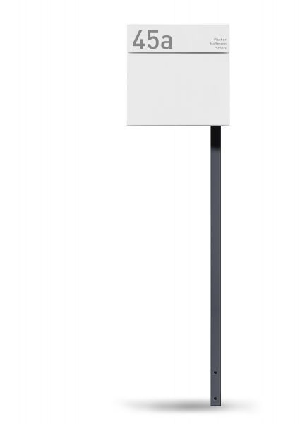 Standbriefkasten Letterman 6 inkl. LED-Licht &amp; optionaler Gravur