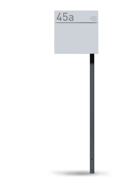 Standbriefkasten Letterman 6 inkl. LED-Licht &amp; optionaler Gravur
