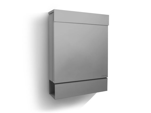 Letterman M Briefkasten Silber