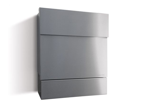 Briefkasten Letterman 5 Edelstahl inkl. LED-Licht und optionaler Gravur