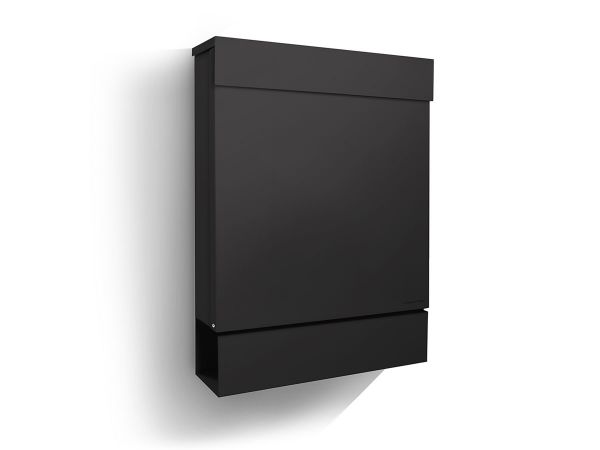 Letterman M Briefkasten Schwarz