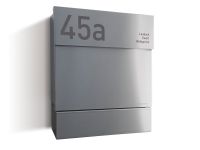 Briefkasten Letterman 5 Edelstahl Gravur Briefkasten Letterman 5 Edelstahl Gravur