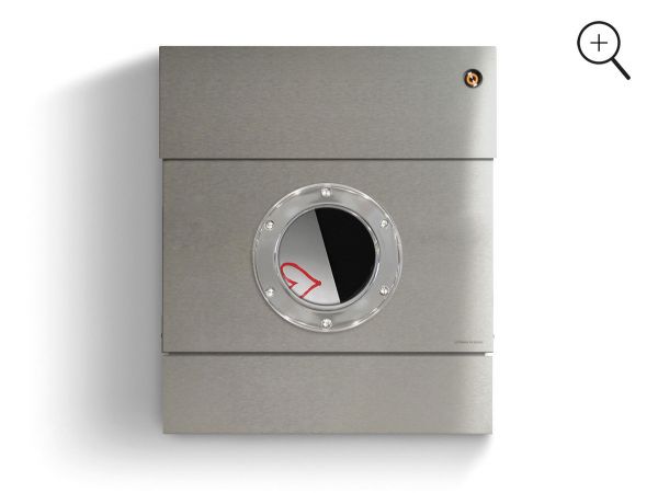 Standbriefkasten Letterman 2K Edelstahl inkl. LED Licht