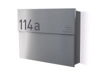 Briefkasten Letterman XXL 2 Edelstahl Gravur Briefkasten Letterman XXL 2 Edelstahl Gravur